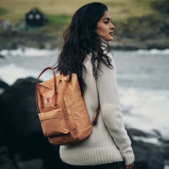 FJALLRAVEN • Classic Kanken Backpack grey canvas pockets utility adjustable main image 5